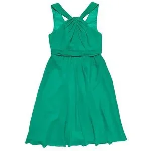 David's Bridal Dresses Yneck Ruched Chiffon Bridesmaids Dress